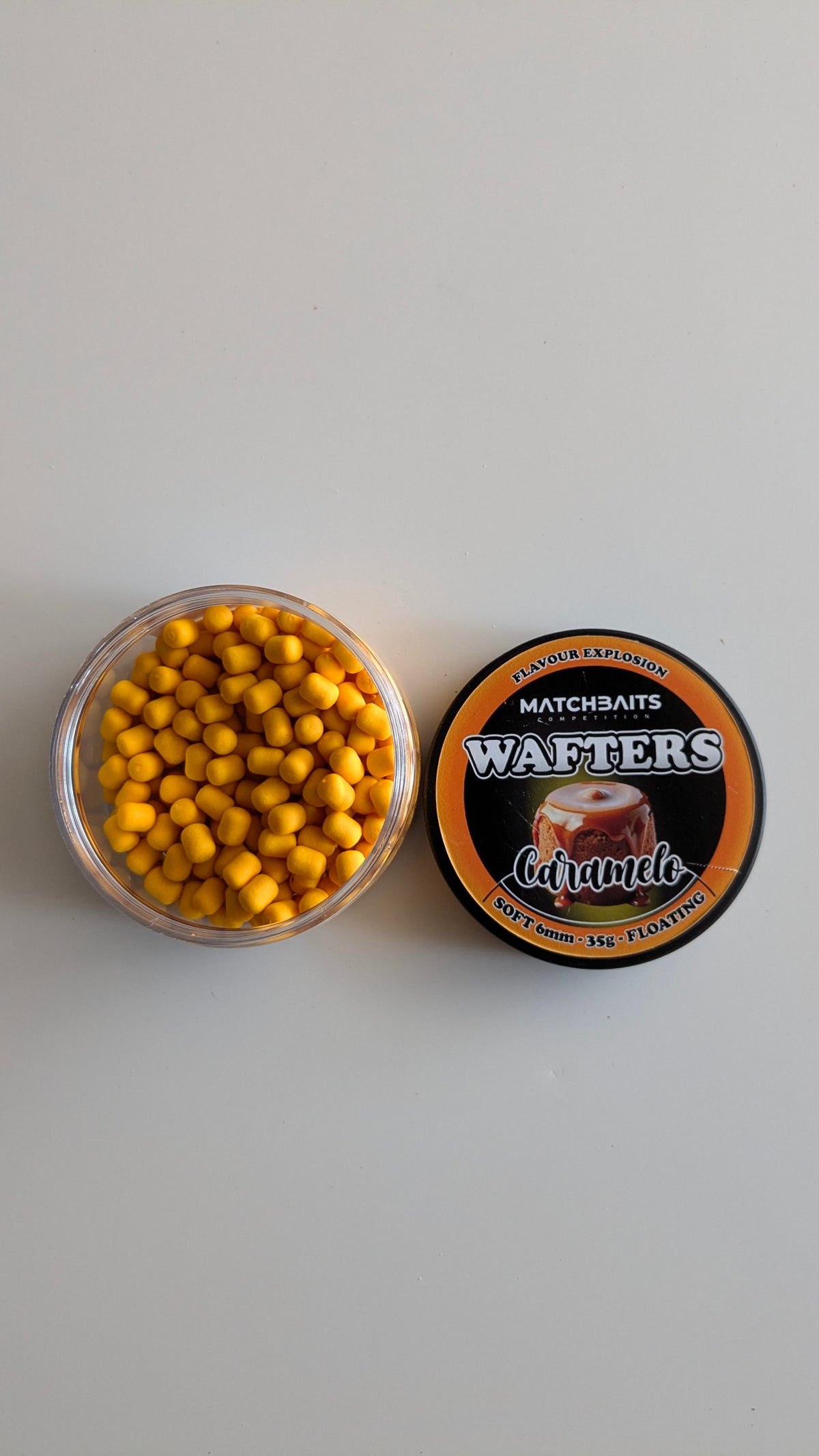 Matchbaits Caramelo Wafters – 6mm – 35g